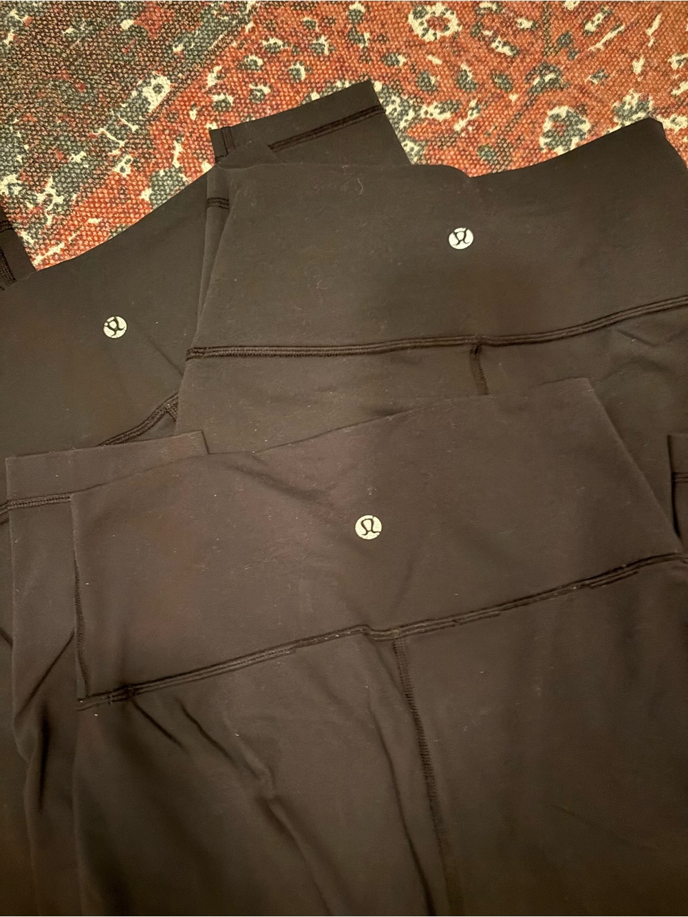 Lululemon Wunder under yoga pants set of three